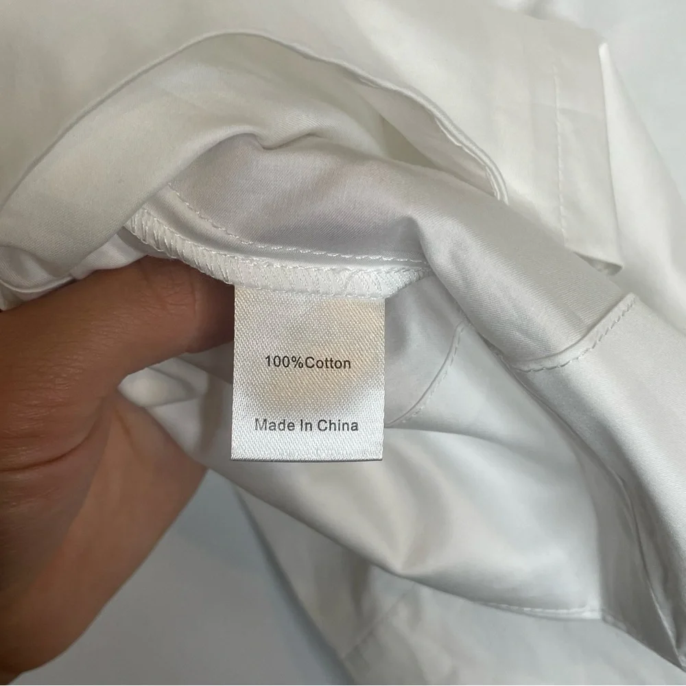 Tuckernuck White Nealy Puff Sleeve Blouse